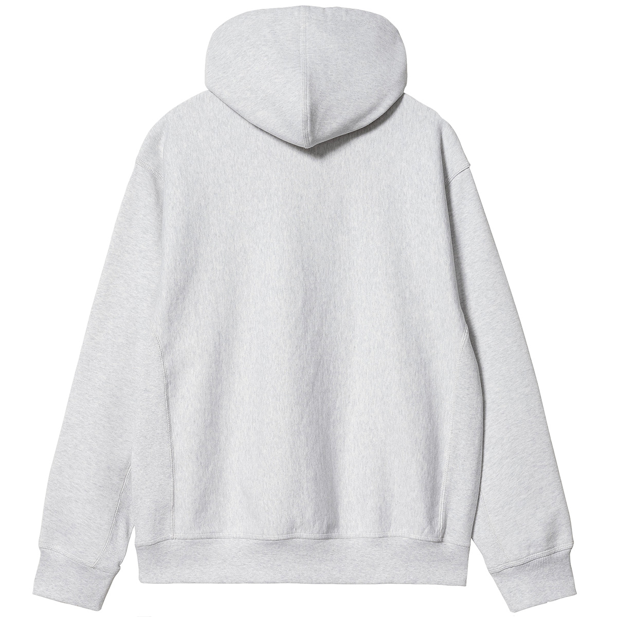 Carhartt WIP Hooded American Script Sweater Ash Heather Carhartt WIP Hooded American Script Sweater Ash Heather
