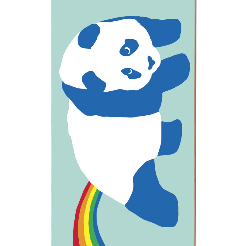 Enjoi Rainbow Fart HYB Skateboard Deck Mint 8.25