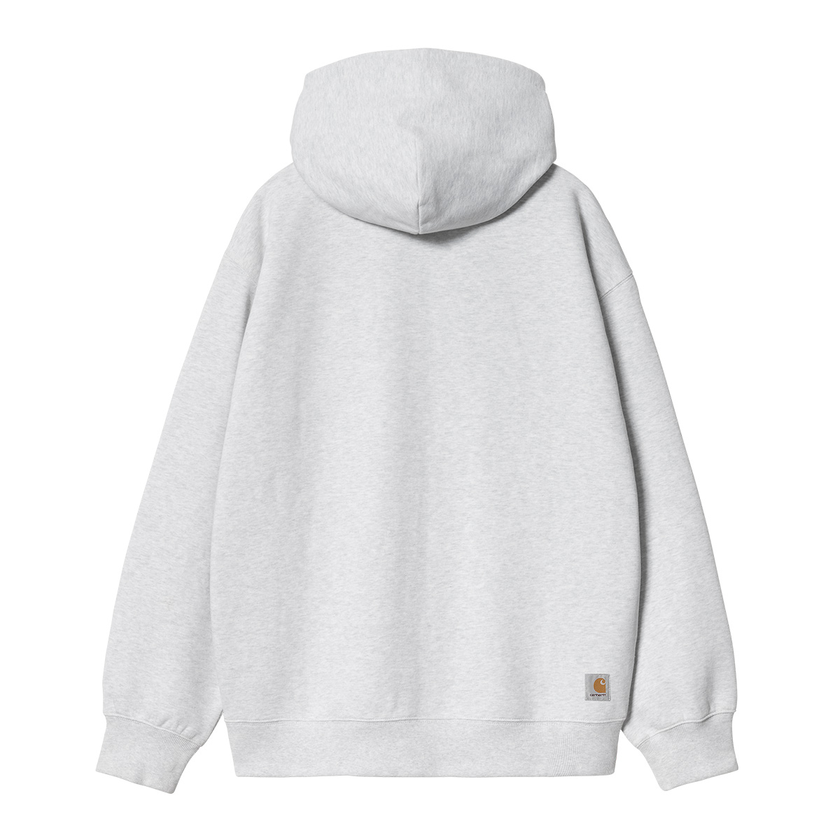 Carhartt WIP Hooded WIP Sweater Jacket Ash Heather Stone Washed