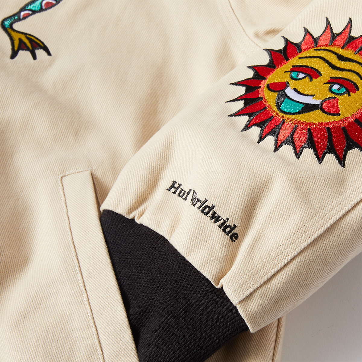 HUF Bledsoe Work Jacket Natural HUF Bledsoe Work Jacket Natural