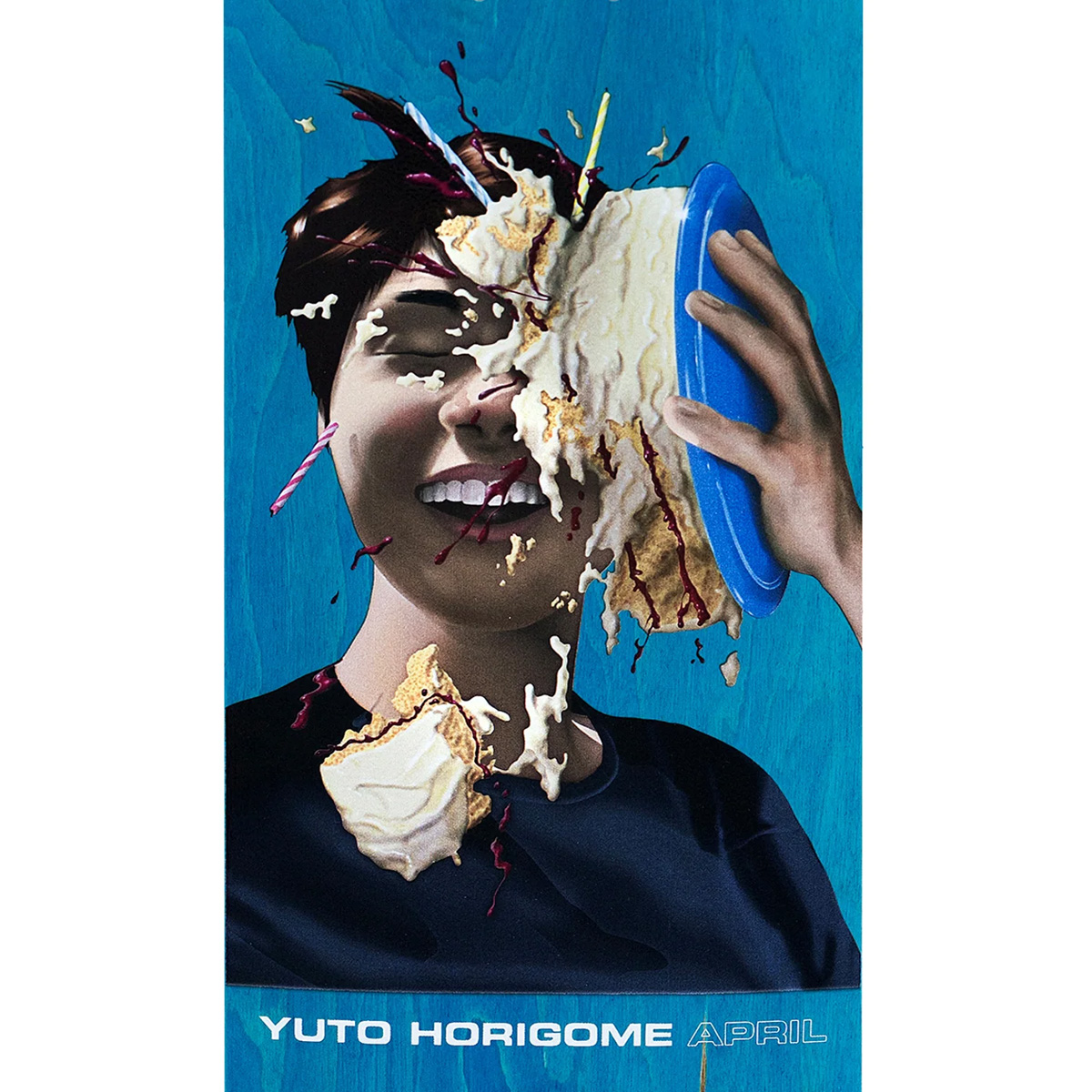 April Yuto Cake 2 Skateboard Deck 8.25 April Yuto Cake 2 Skateboard Deck 8.25