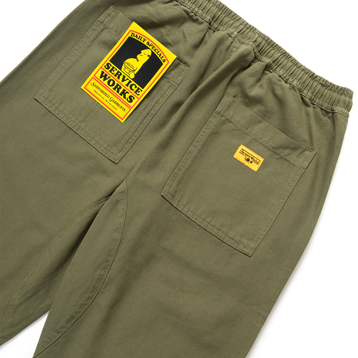 Service Works Classic Chef Pants Olive