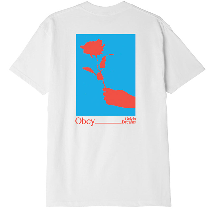 Obey Only in Dreams T-Shirt White