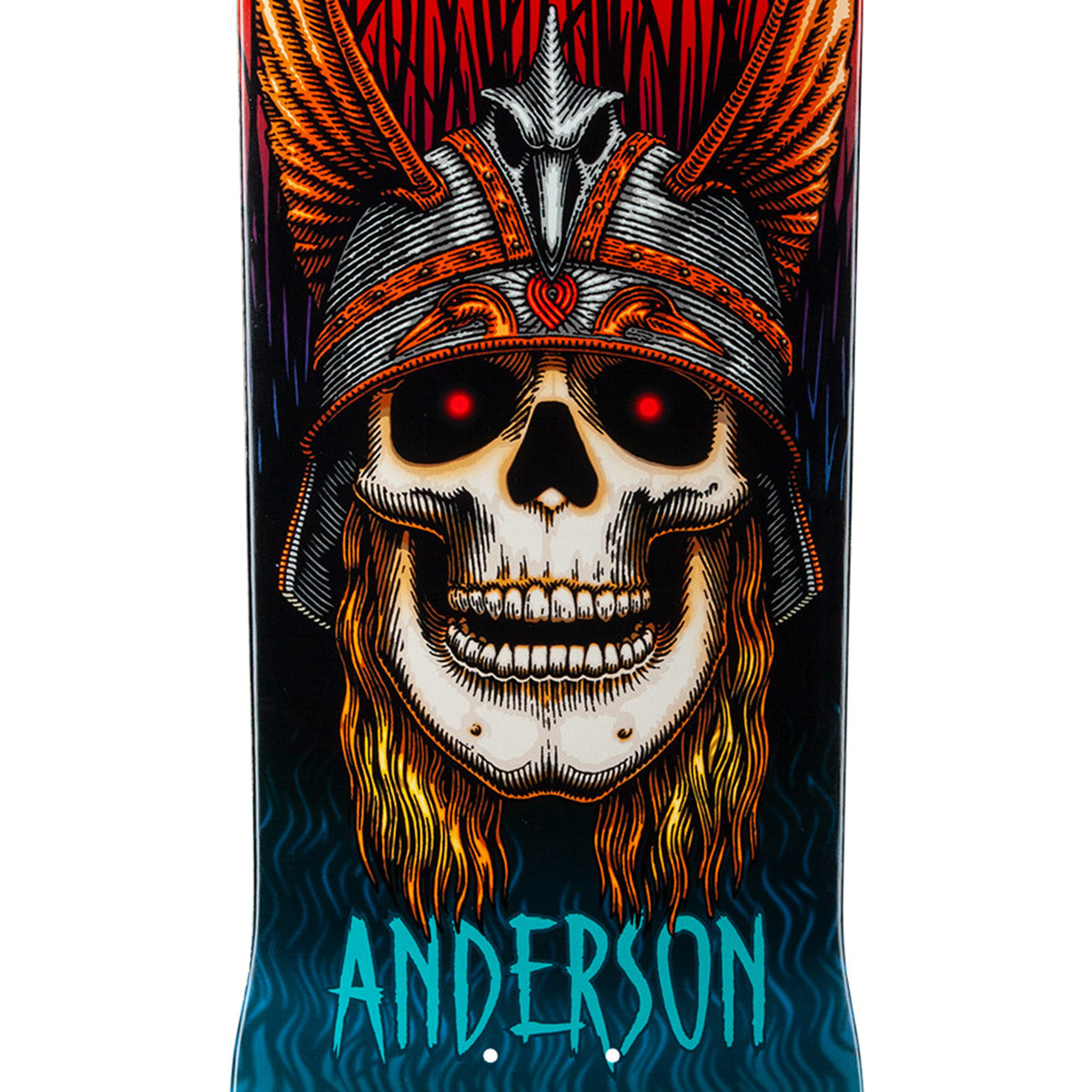 Powell Peralta Andy Anderson Heron Skull Flight Skateboard Deck Shape 289 8.45 Powell Peralta Andy Anderson Heron Skull Flight Skateboard Deck Shape 289 8.45