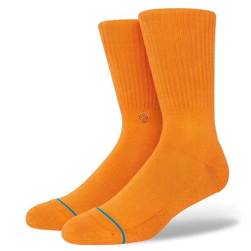 Stance Icon Socks Rust