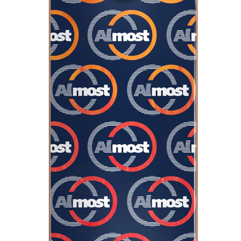 Almost Ivy Repeat Premium Complete Skateboard Navy 8.0 Almost Ivy Repeat Premium Complete Skateboard Navy 8.0