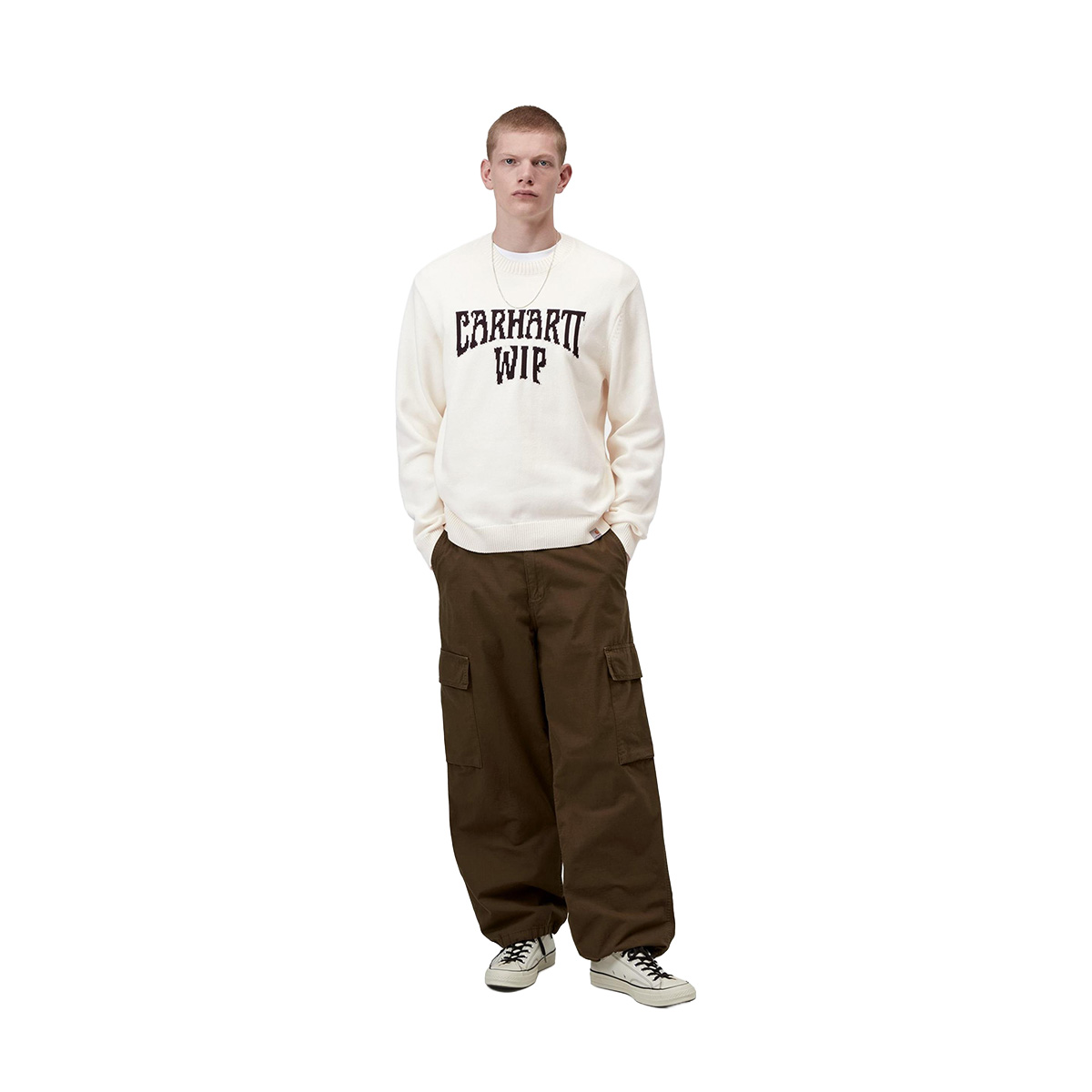 Carhartt WIP Deck Sweater Wax/Black 