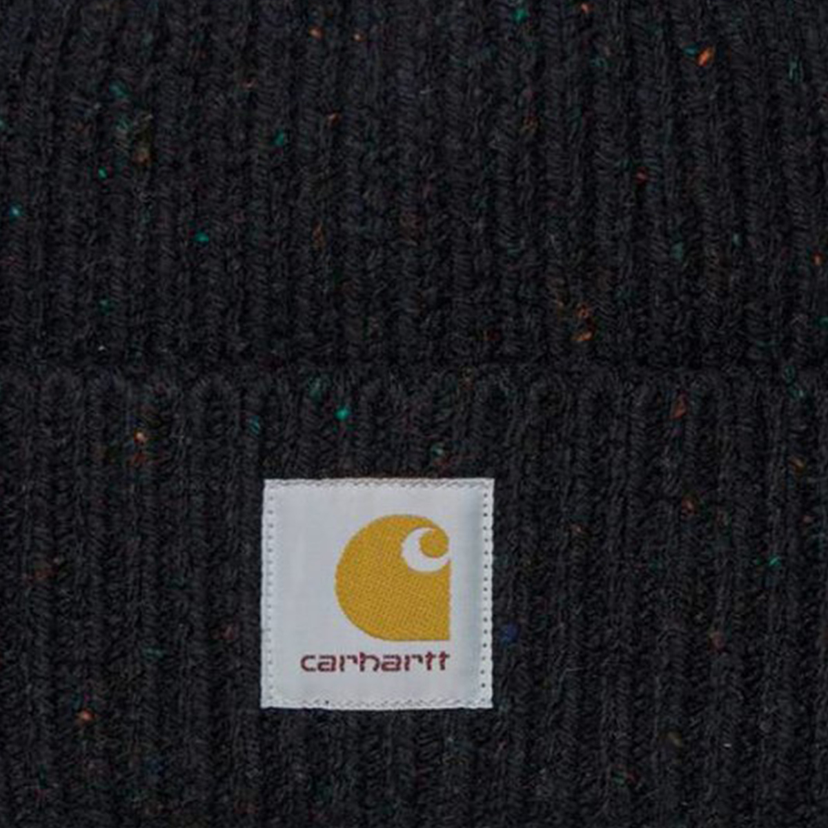 Carhartt WIP Anglistic Beanie Speckled Black Carhartt WIP Anglistic Beanie Speckled Black