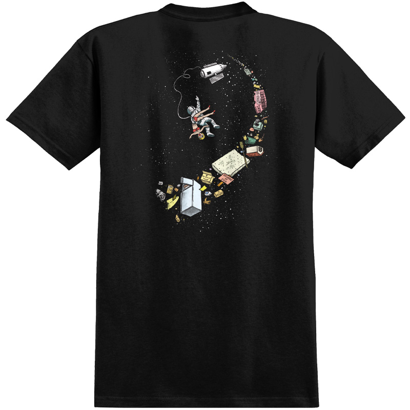 Anti Hero Space Junk T-Shirt Black Anti Hero Space Junk T-Shirt Black