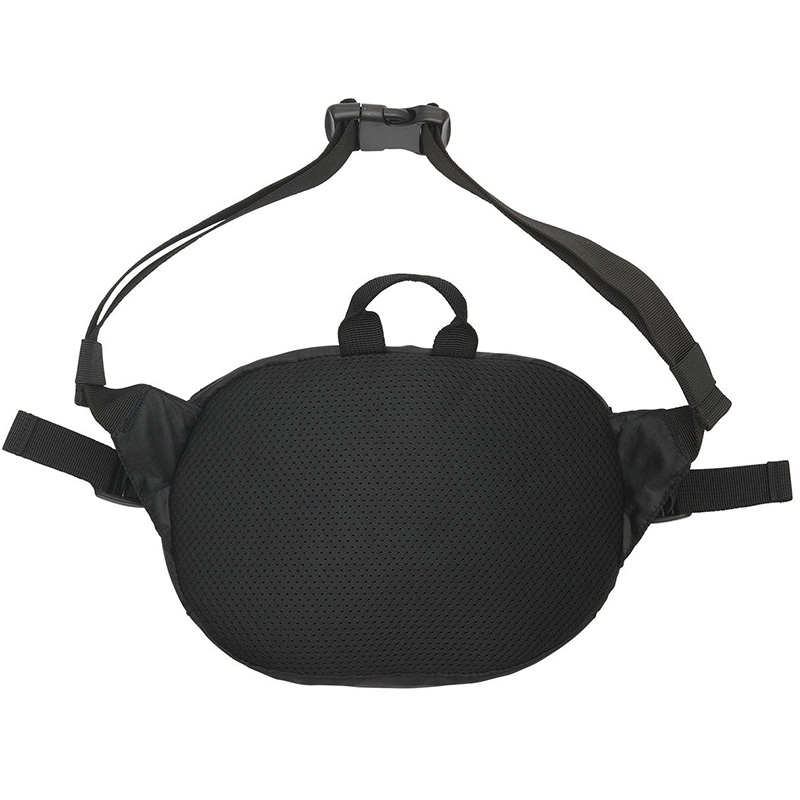Obey Commuter Waist Bag Black Obey Commuter Waist Bag Black