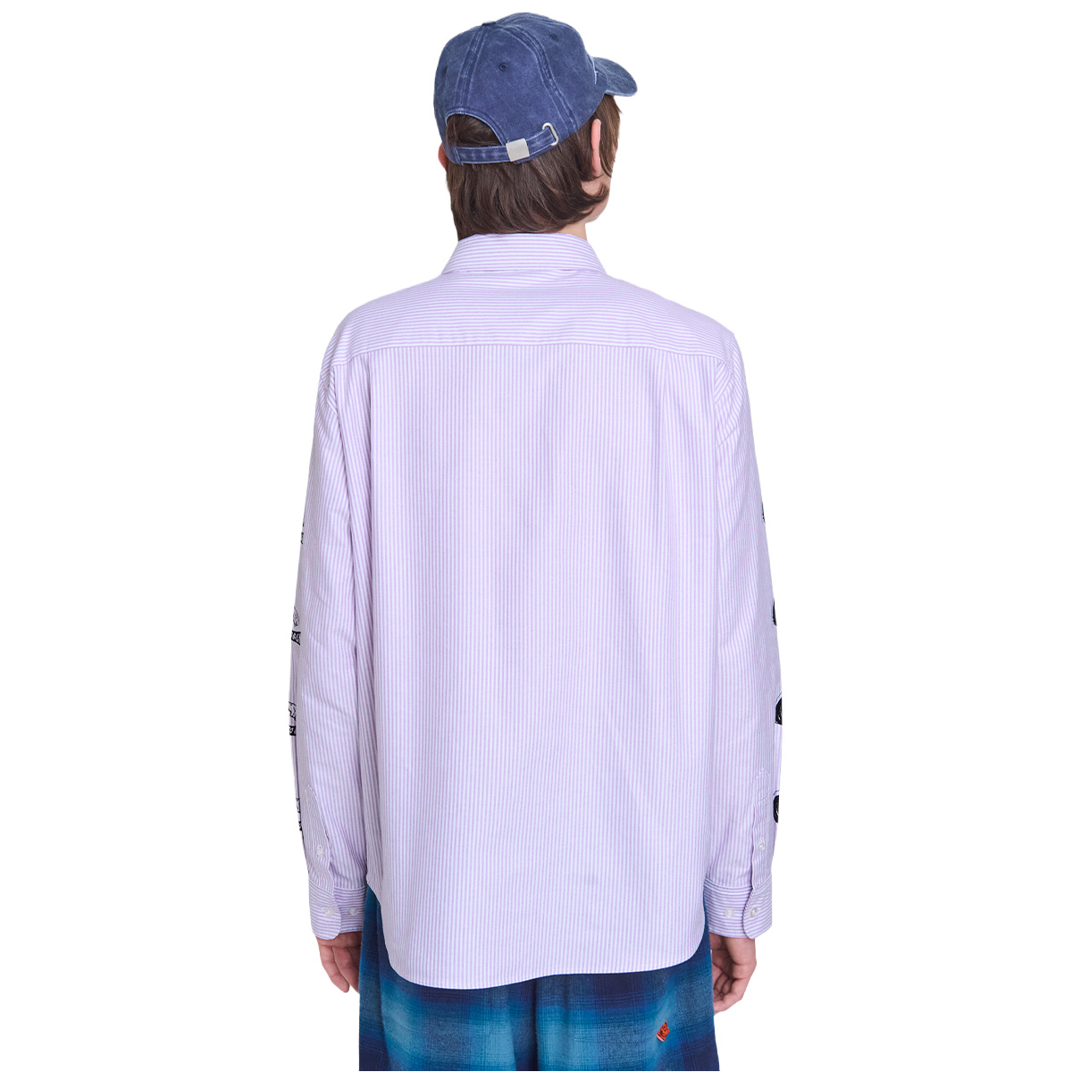 Token Tuff Stuff Shirt Purple/White Striped