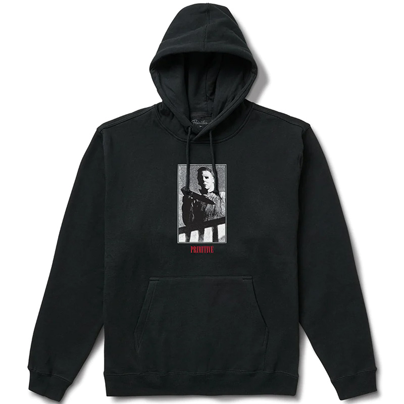 Primitive x Halloween Slasher Hoodie Black