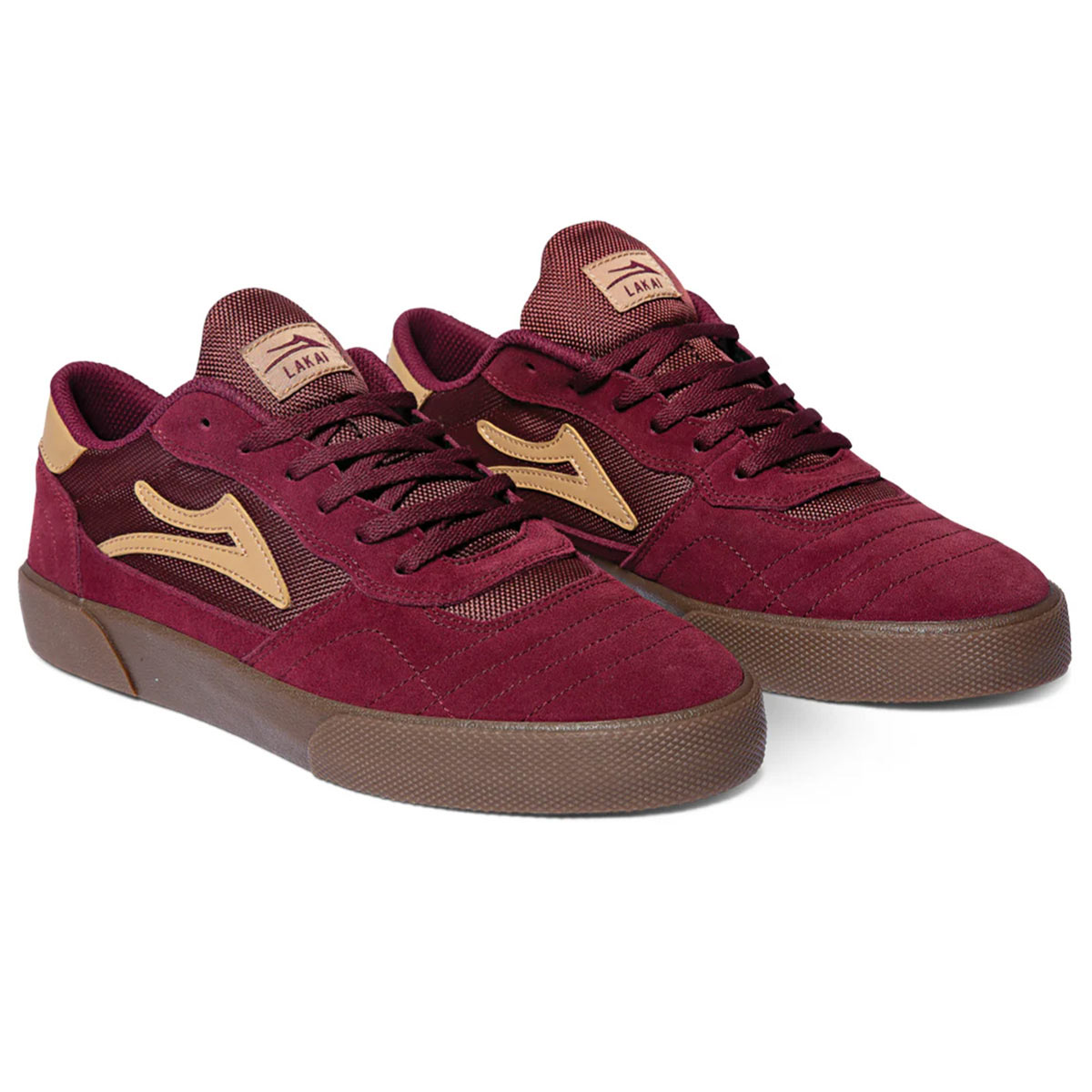 Lakai Cambridge Kids Burgundy Suede Lakai Cambridge Kids Burgundy Suede