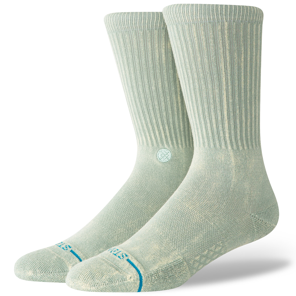 Stance Icon Dyed Crew Socks Seagreen