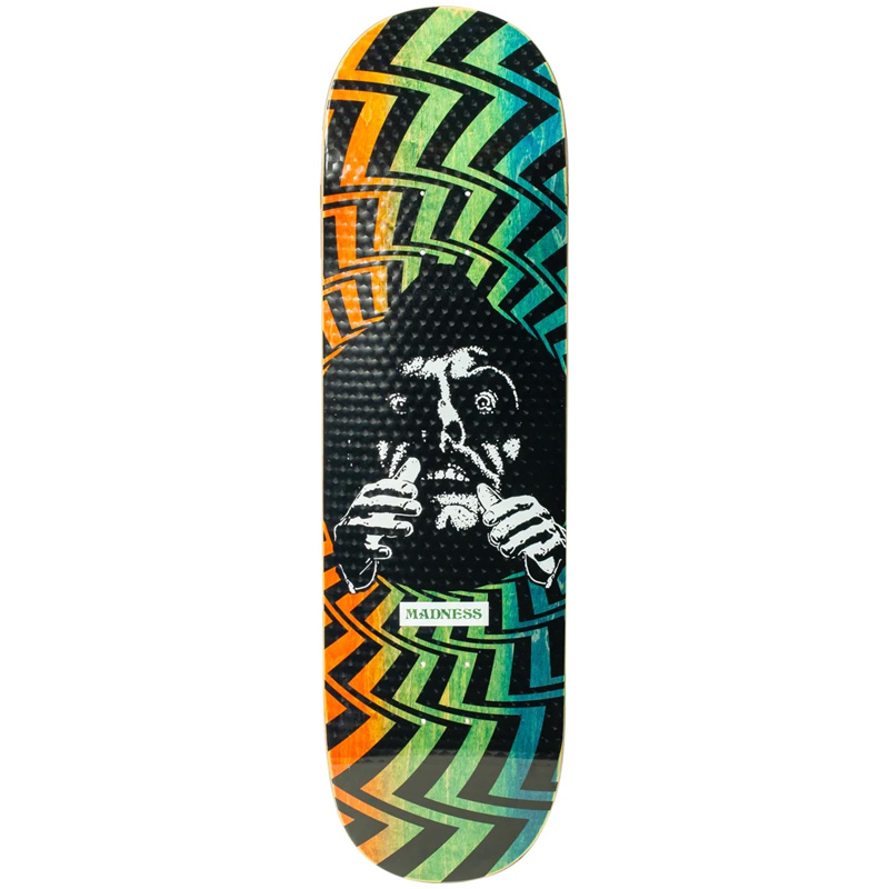 Madness Darkness R7 Skateboard Deck Black 9.0 Madness Darkness R7 Skateboard Deck Black 9.0
