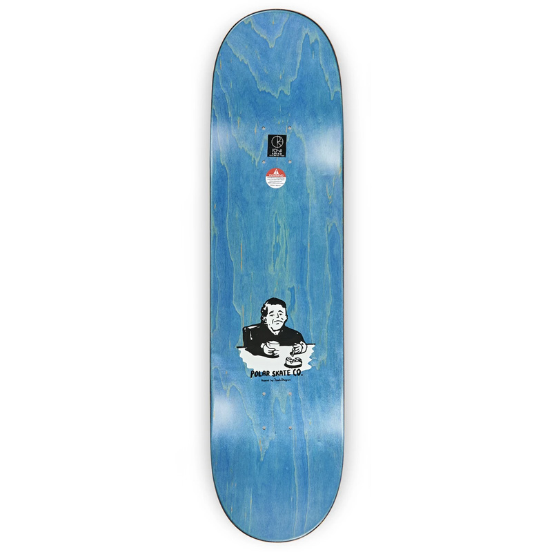 Polar Aaron Herrington Chain Smoker 2.0 Wheel Well Skateboard Deck White 8.25 Polar Aaron Herrington Chain Smoker 2.0 Wheel Well Skateboard Deck White 8.25