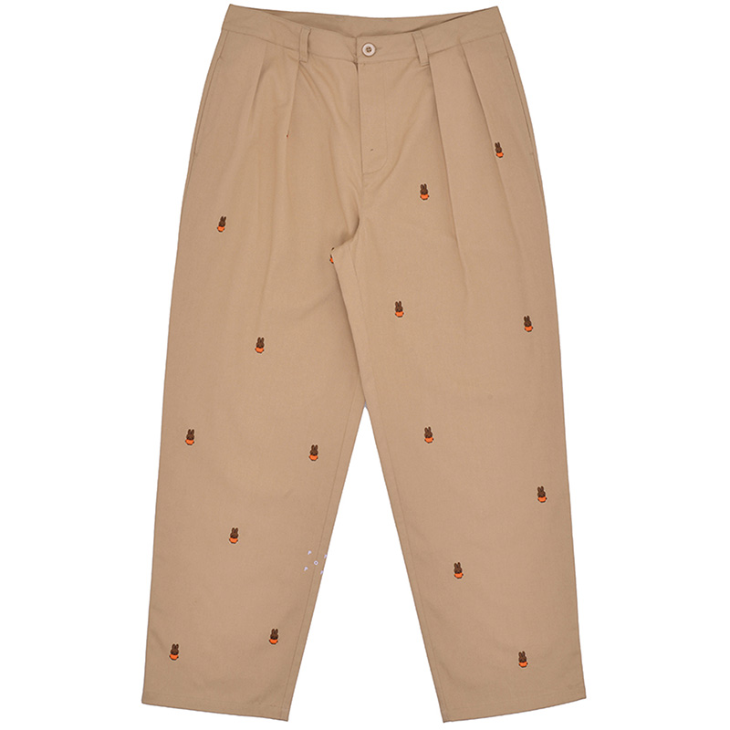 Pop Trading Company X Miffy Suit Pants Khaki