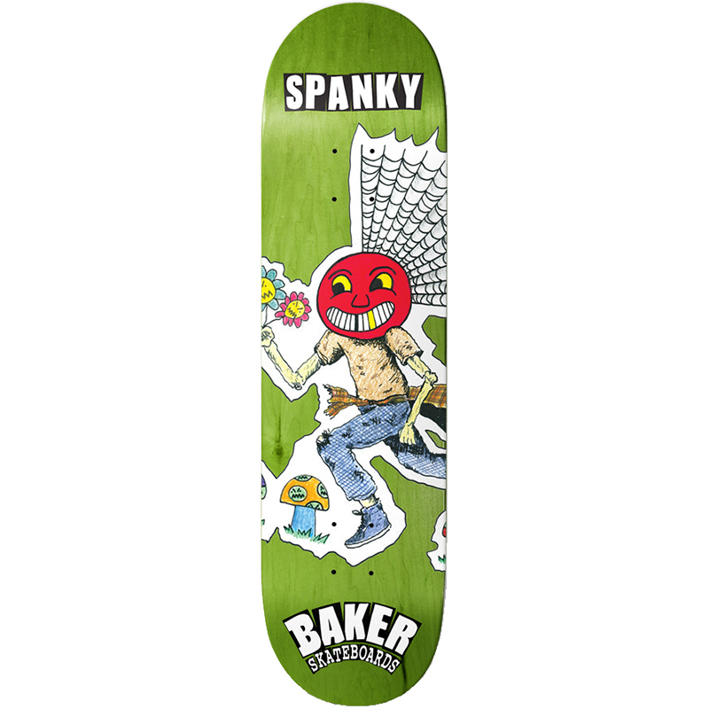 Baker Spanky Jollyman Lives Skateboard Deck 8.5