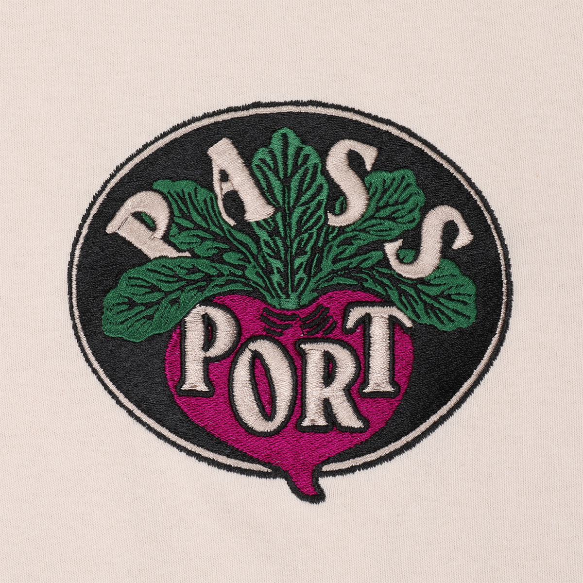 Pass Port Radish T-shirt Natural Pass Port Radish T-shirt Natural