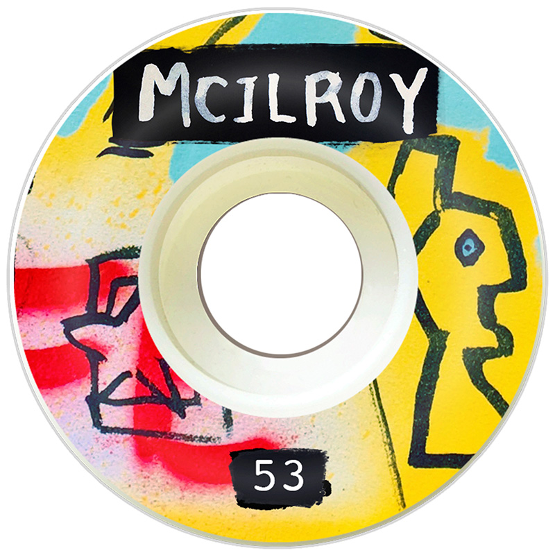 Picture Wheel Co Marty Baptist x Joel Mcilroy Conical Shape Wheels 101A 53mm Picture Wheel Co Marty Baptist x Joel Mcilroy Conical Shape Wheels 101A 53mm