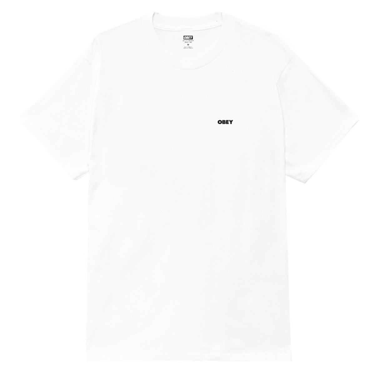 Obey Cosmic Noise T-Shirt White Obey Cosmic Noise T-Shirt White