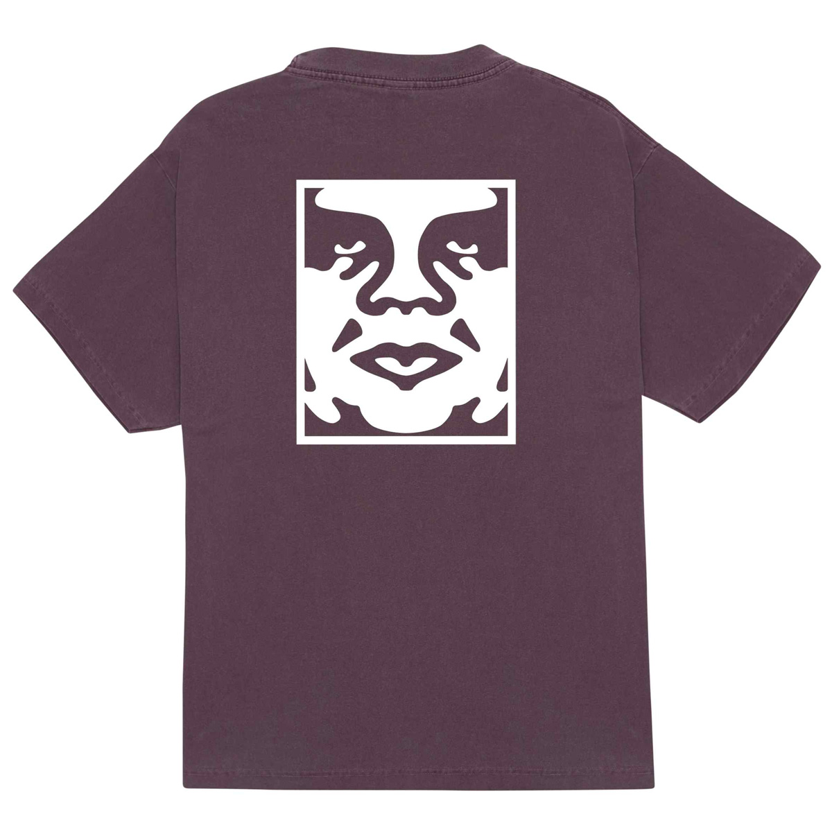 Obey Bold Icon Face T-Shirt Pigment Plum Perfect Obey Bold Icon Face T-Shirt Pigment Plum Perfect