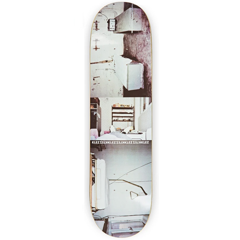 Polar Klez Rehabilitation Center Skateboard Deck Grey 8.125