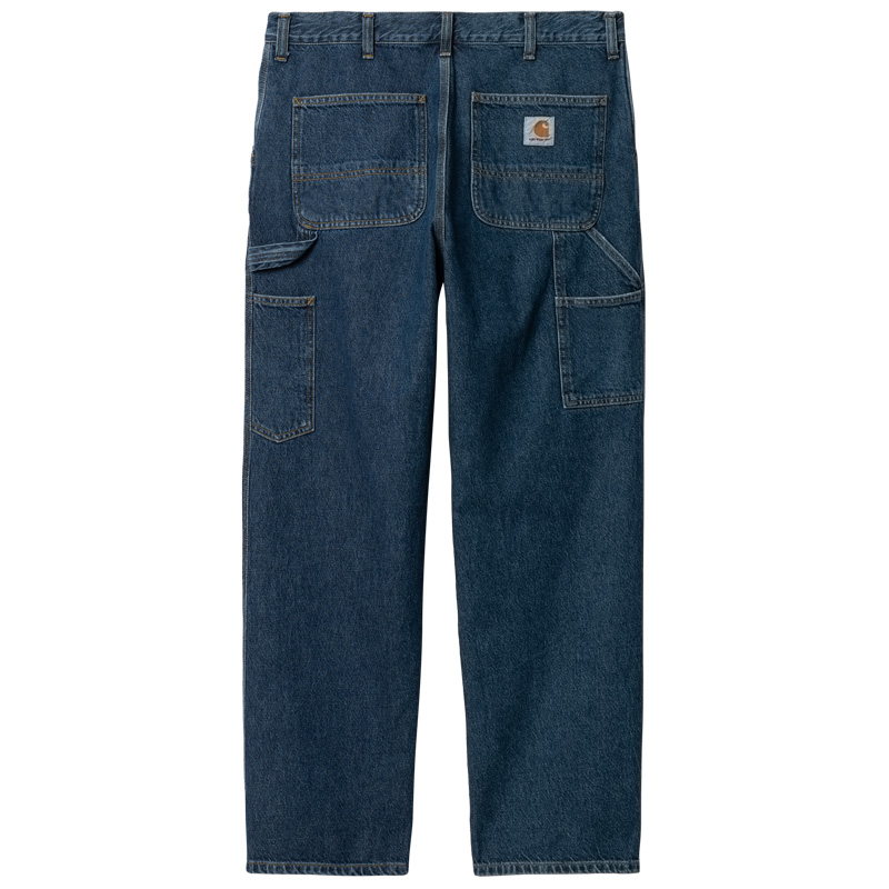 Carhartt WIP Single Knee Pant Blue Stone Washed Carhartt WIP Single Knee Pant Blue Stone Washed