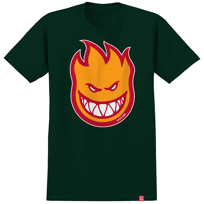 Spitfire Bighead Fill Youth T-shirt Forrest Green