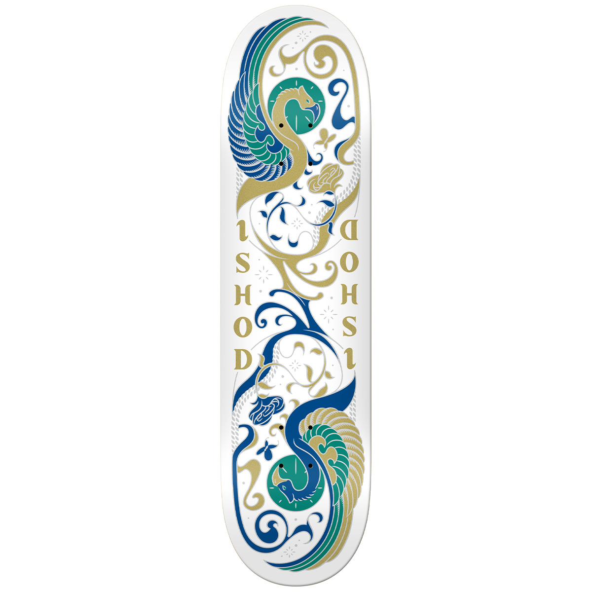 Real Ishod Illuminated Twin Tail Skateboard Deck 8.5 Real Ishod Illuminated Twin Tail Skateboard Deck 8.5