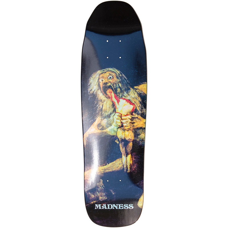 Madness Son Black R7 8.57 Skateboard Deck Holographic 8.57