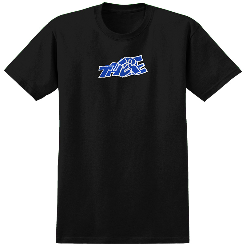 There Blocky T-Shirt Black/White/Blue