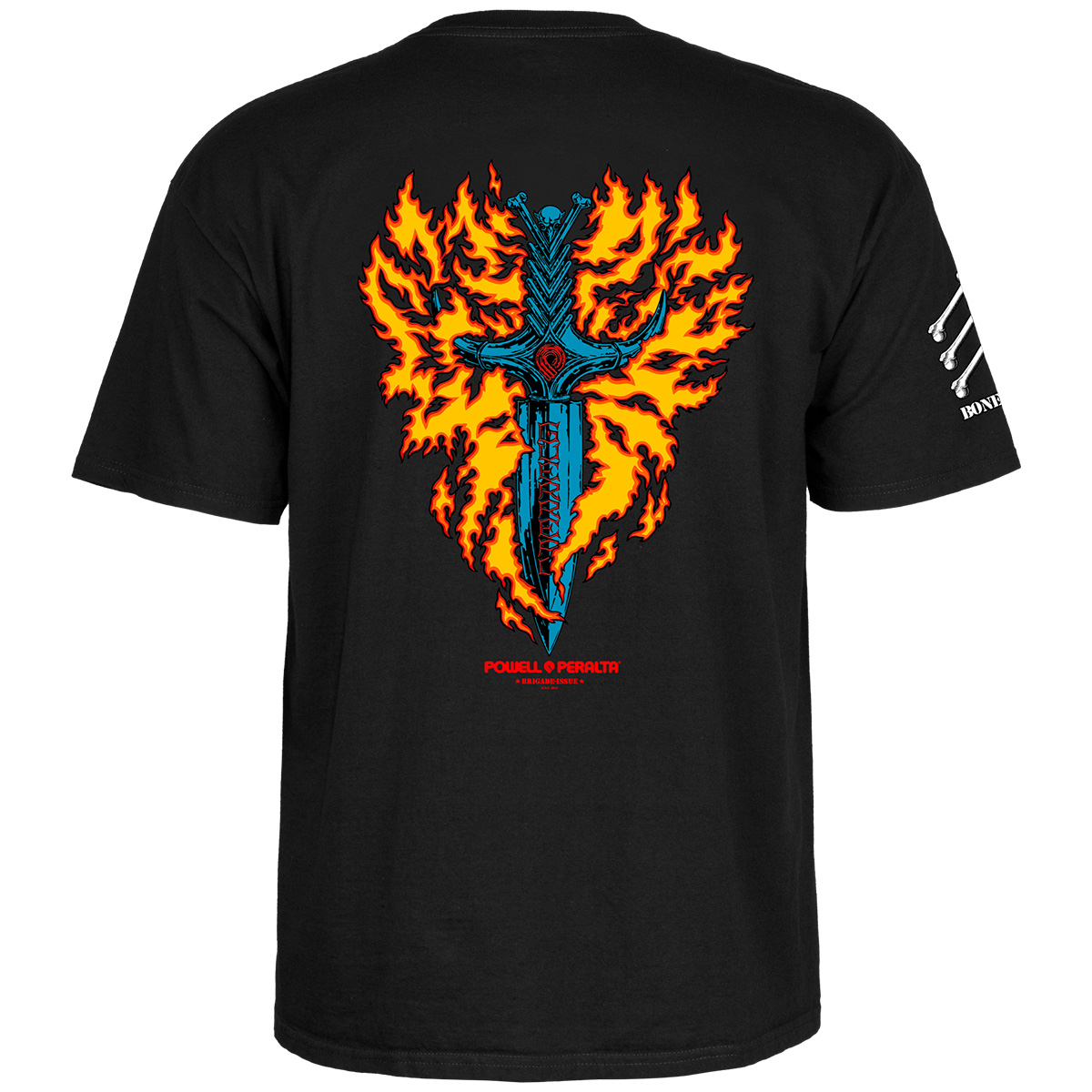 Powell Peralta Bones Brigade Tommy Guerrero T-shirt Black