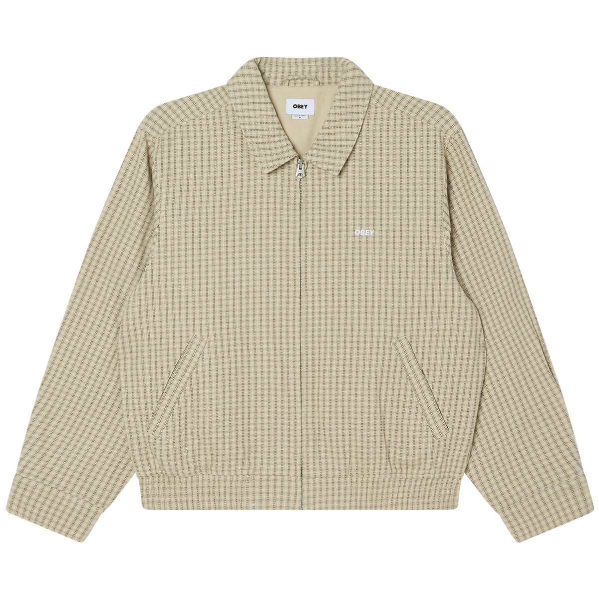 Obey Luther Blouson Jacket Abbey Stone