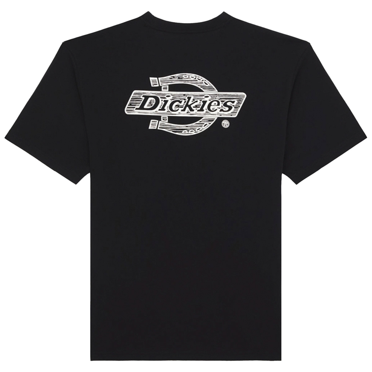 Dickies Wood Logo T-Shirt Black Dickies Wood Logo T-Shirt Black