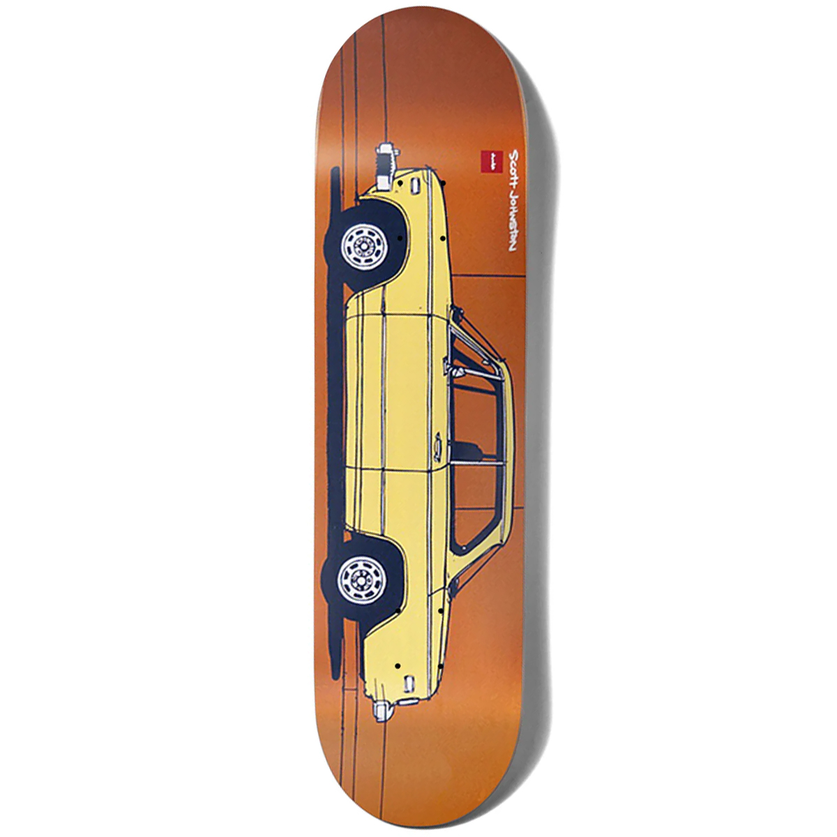 Chocolate Johnston Beamer Reissue Skateboard Deck 8.25