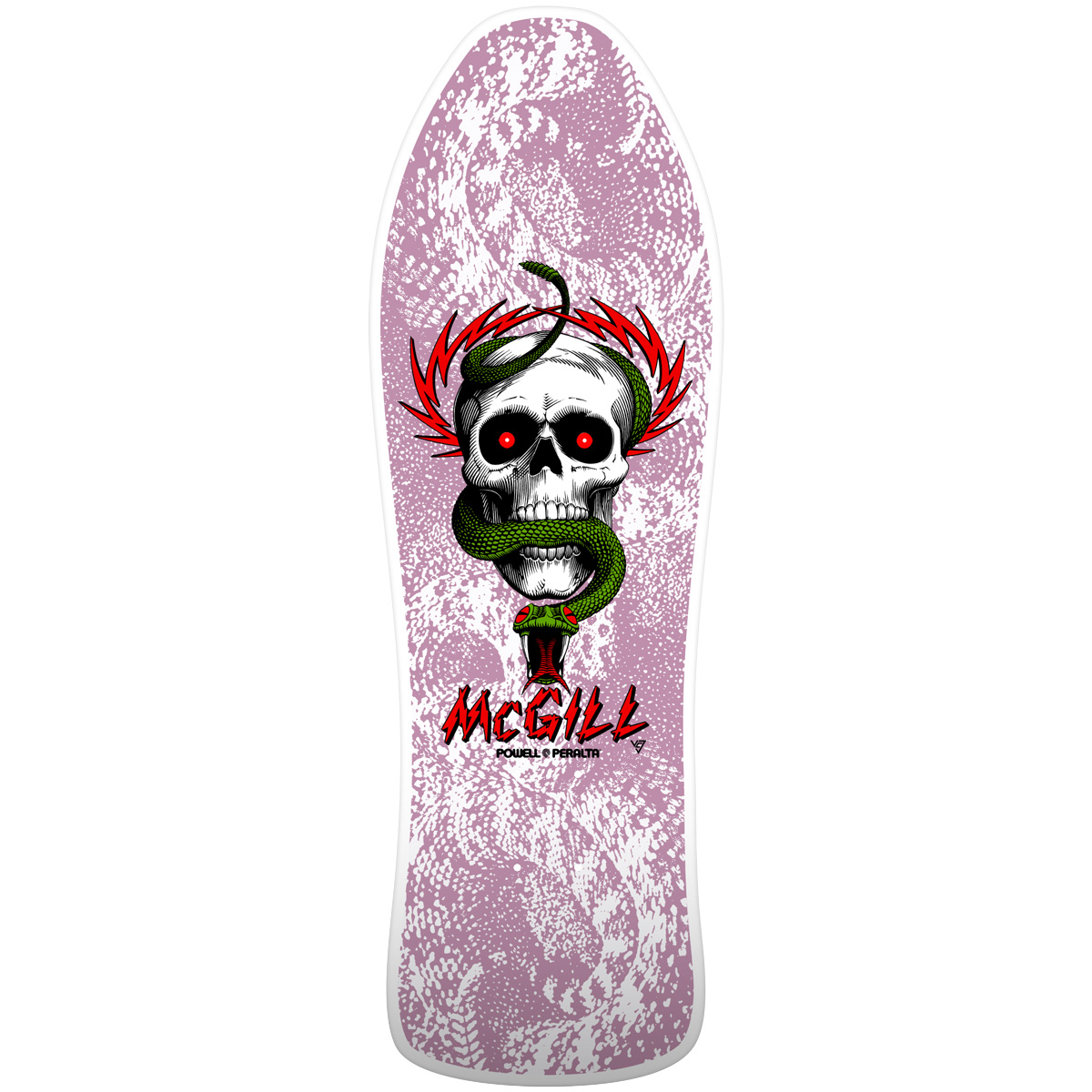 Powell Peralta Bones Brigade Mcgill Series 15 Skateboard Deck White 10.0