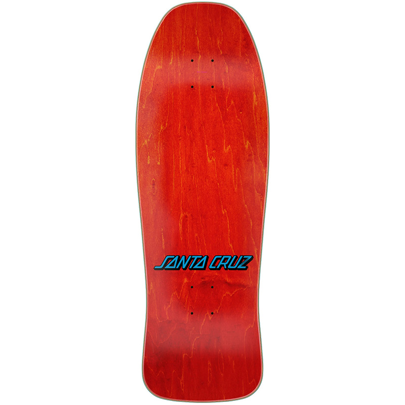 Santa Cruz Kendall Snake Reissue Skateboard Deck Red 9.975