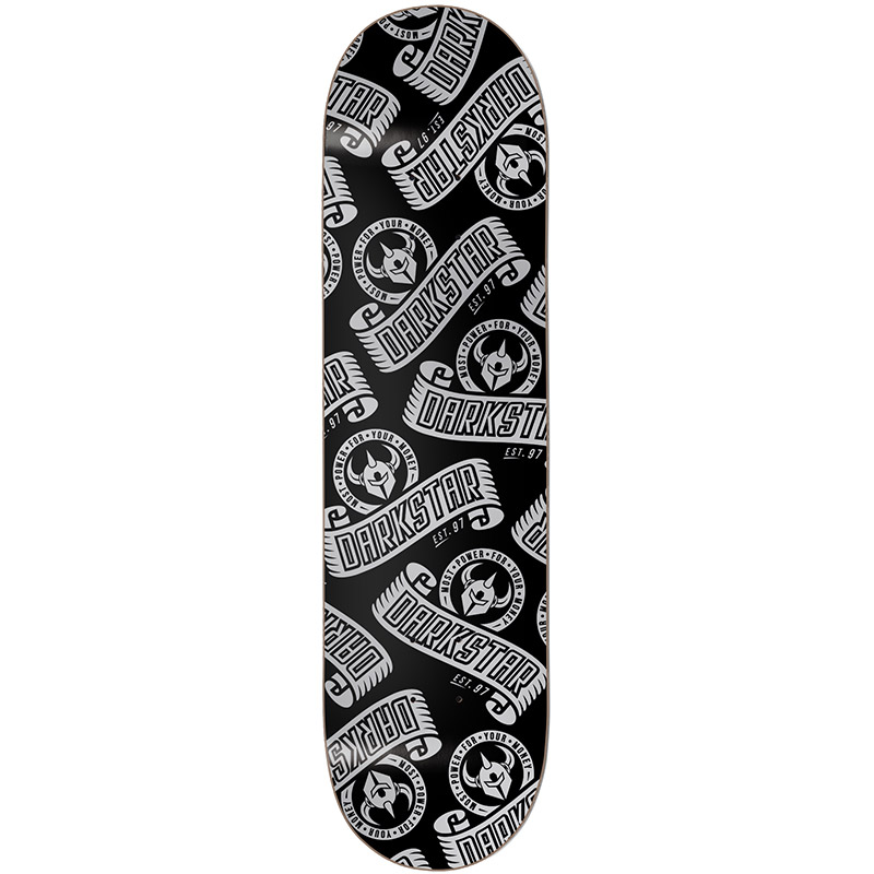 Darkstar ARC RHM Skateboard Deck Silver 8.25