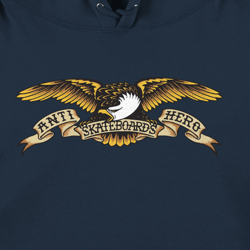 Anti Hero Eagle Hoodie Navy/Black