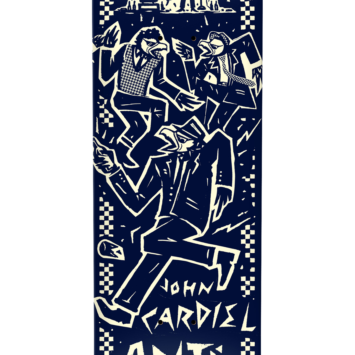 Anti Hero Cardiel Ruder Bwoys Skateboard Deck 8.62