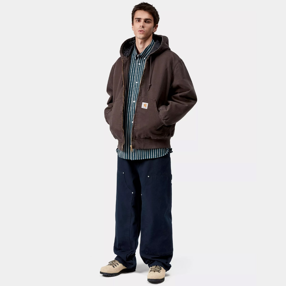 Carhartt WIP Active Jacket Tobacco Rigid - Winter Carhartt WIP Active Jacket Tobacco Rigid - Winter