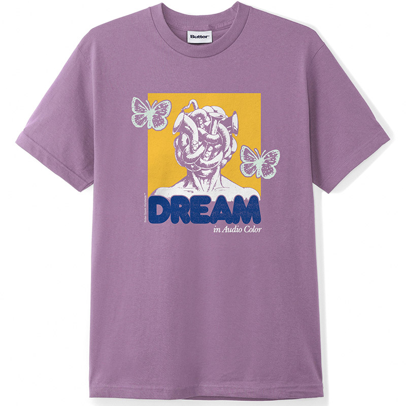Butter Goods Dream T-shirt Washed Berry