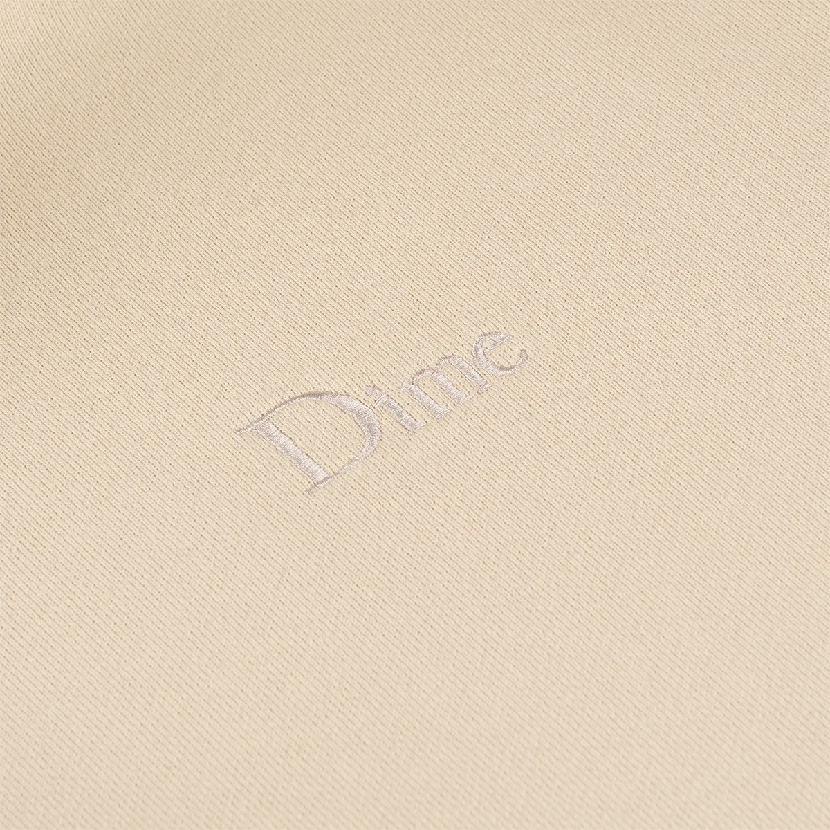 Dime Classic Small Logo Crewneck Sweater Fog Dime Classic Small Logo Crewneck Sweater Fog