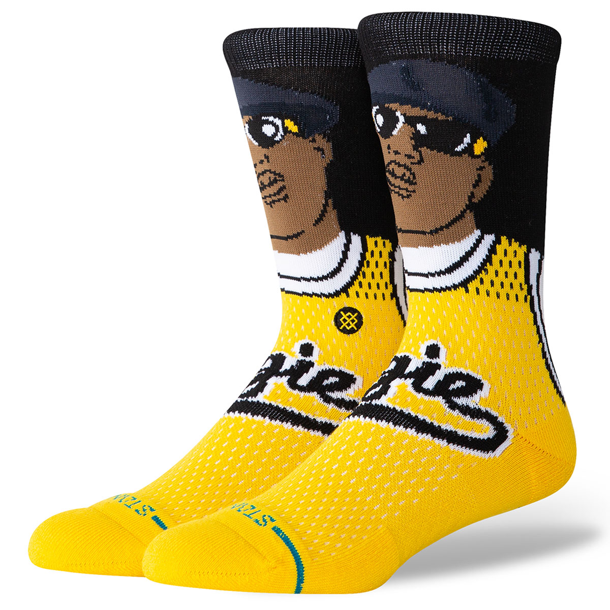 Stance Juicy Crew Socks Yellow Stance Juicy Crew Socks Yellow