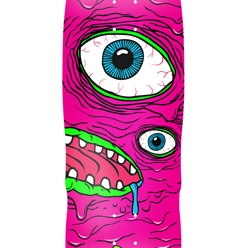 Heroin Pink Mutant Skateboard Deck 9.5 Heroin Pink Mutant Skateboard Deck 9.5