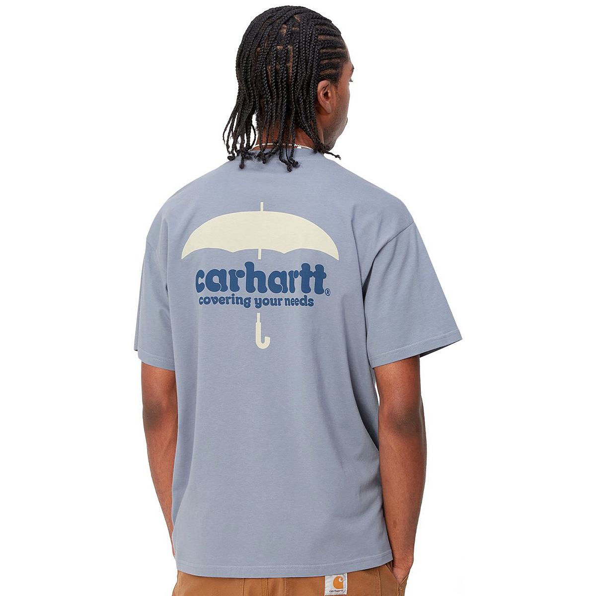 Carhartt WIP Cover T-Shirt Bay Blue Carhartt WIP Cover T-Shirt Bay Blue