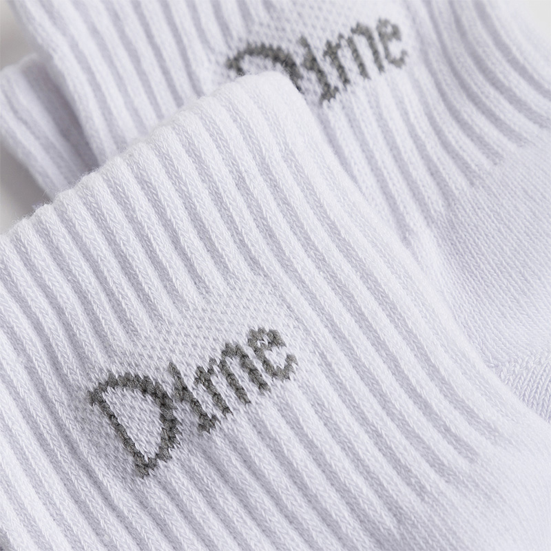 Dime Classic 2 Pack Short Socks White