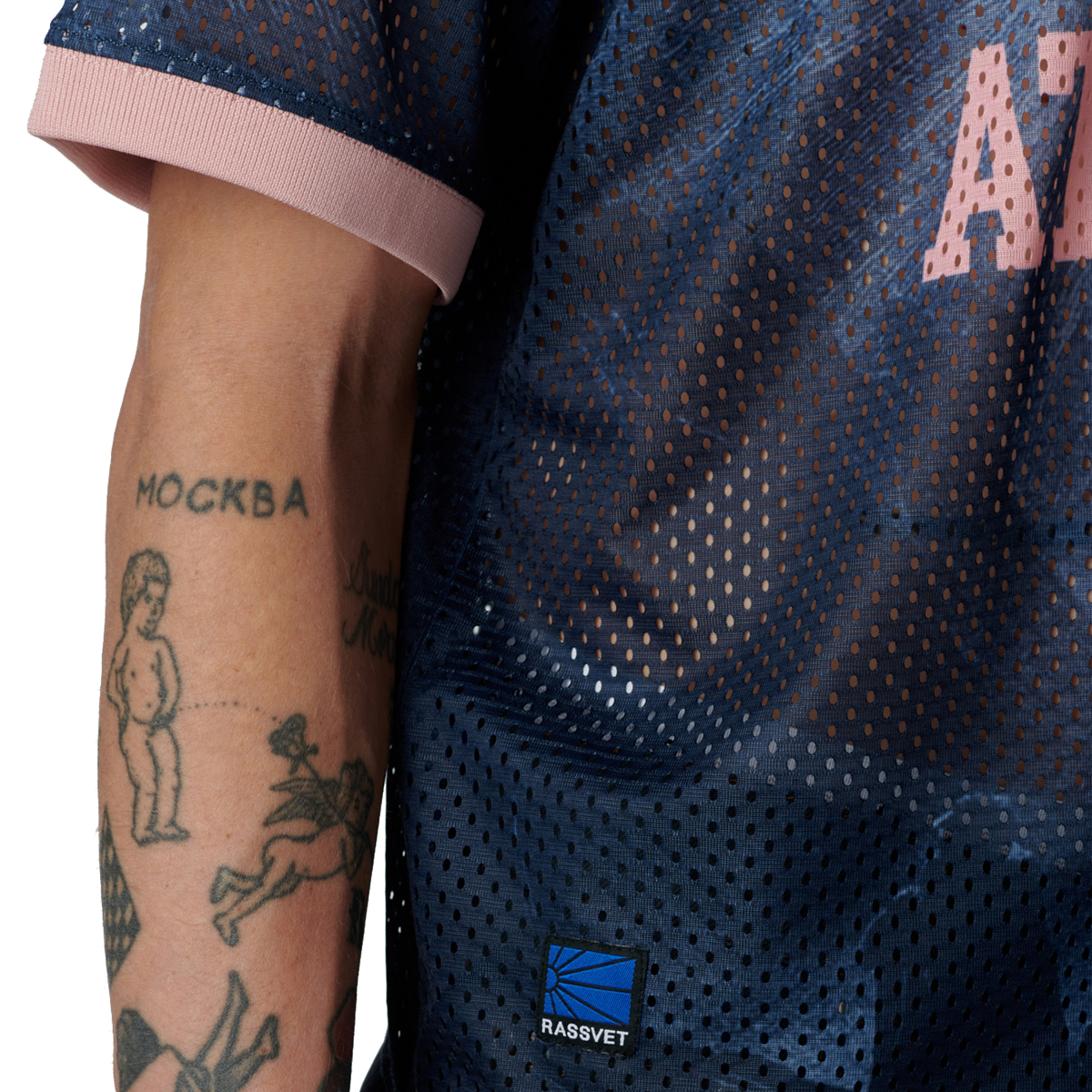 Rassvet Athletic Mesh Jersey Woven Navy
