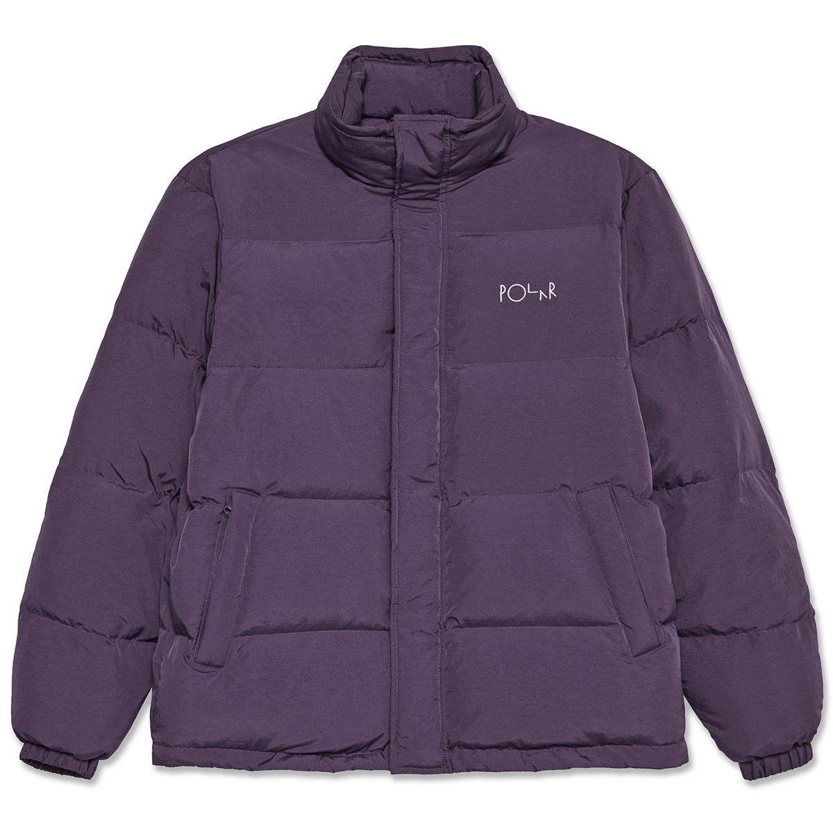 Polar Basic Puffer Jacket Dark Violet
